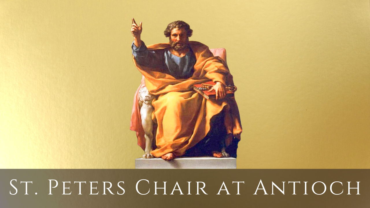 Saint Peters Chair at Antioch