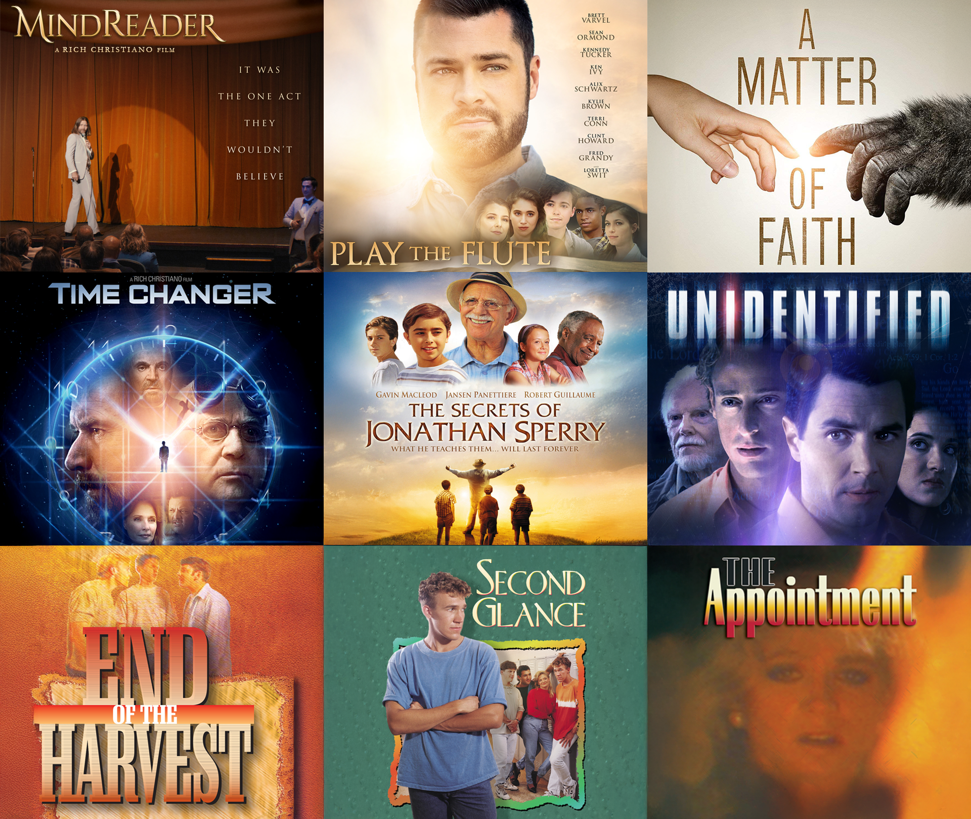 All Rich Christiano Films - Digital 9 Pack