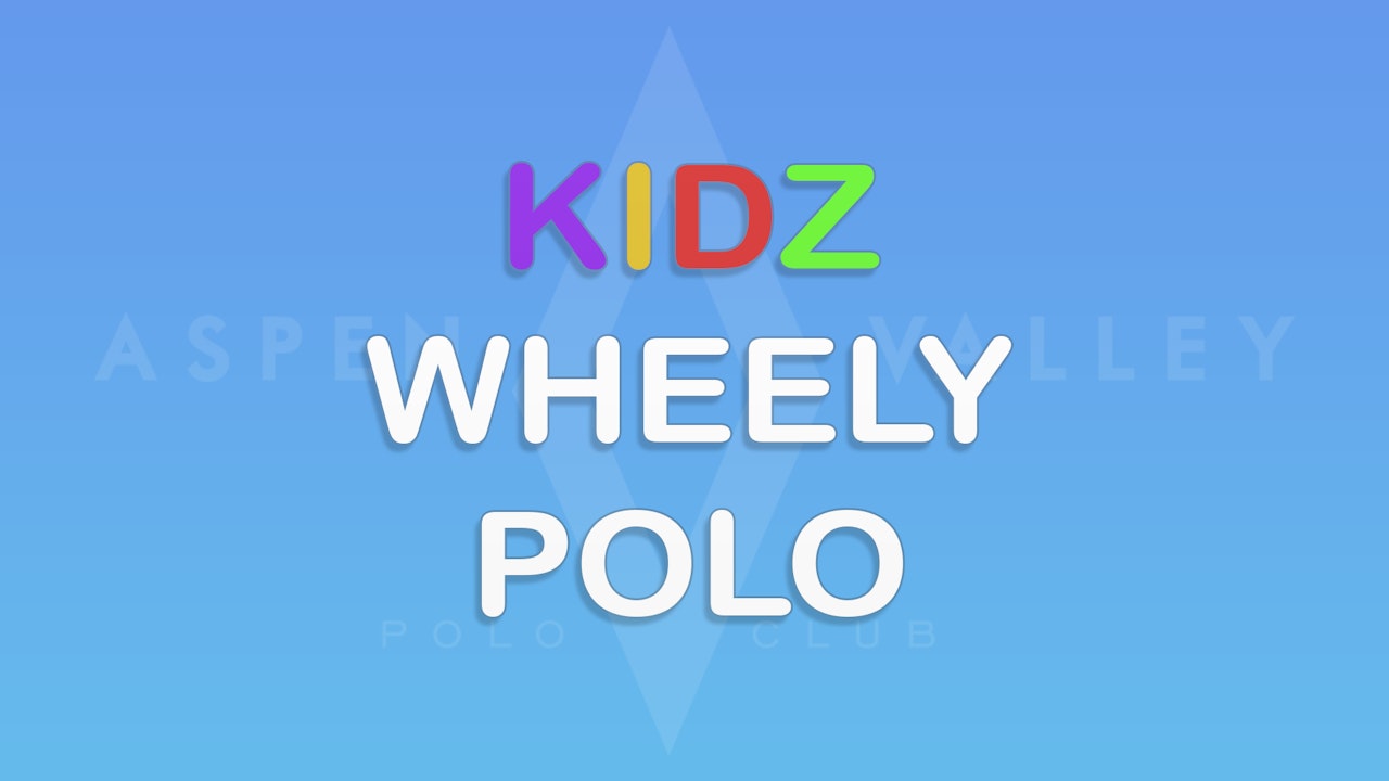 Kidz Wheely Polo