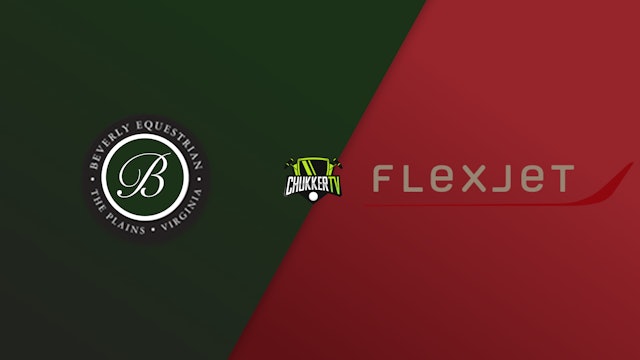 Beverly Equestrian Vs. Flexjet - Game 4 - $100,000 World Cup - 2020 Feb 5th