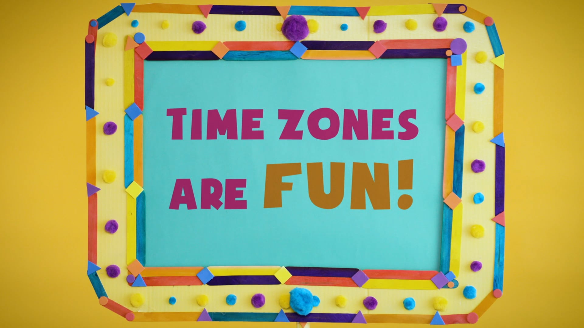 Bicoastal Time Zone Lesson‬