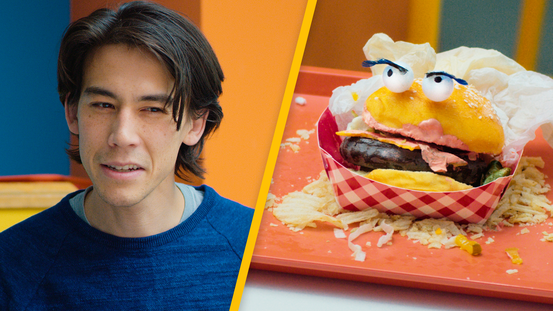 Date with a Fast Food Burger