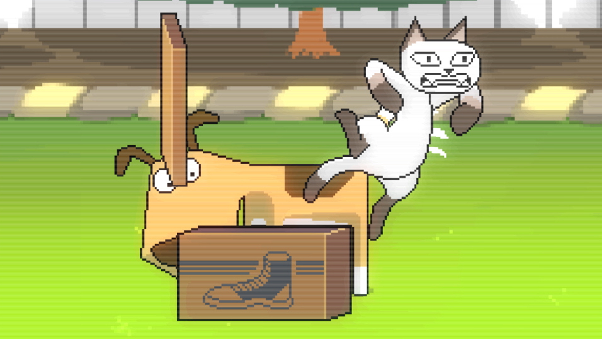 Cat Vs. Dog: Dog Wins