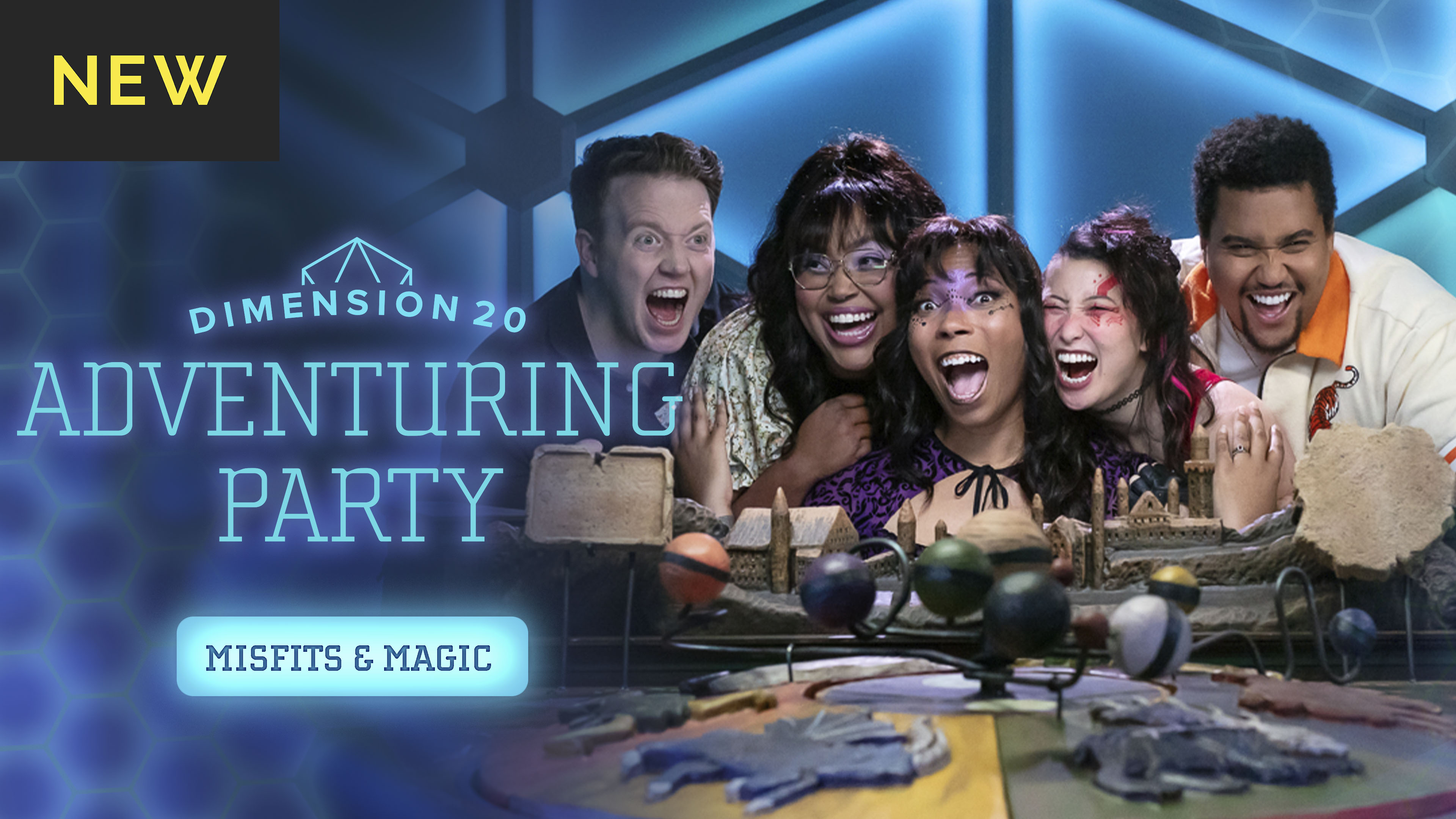 Dimension 20's Adventuring Party