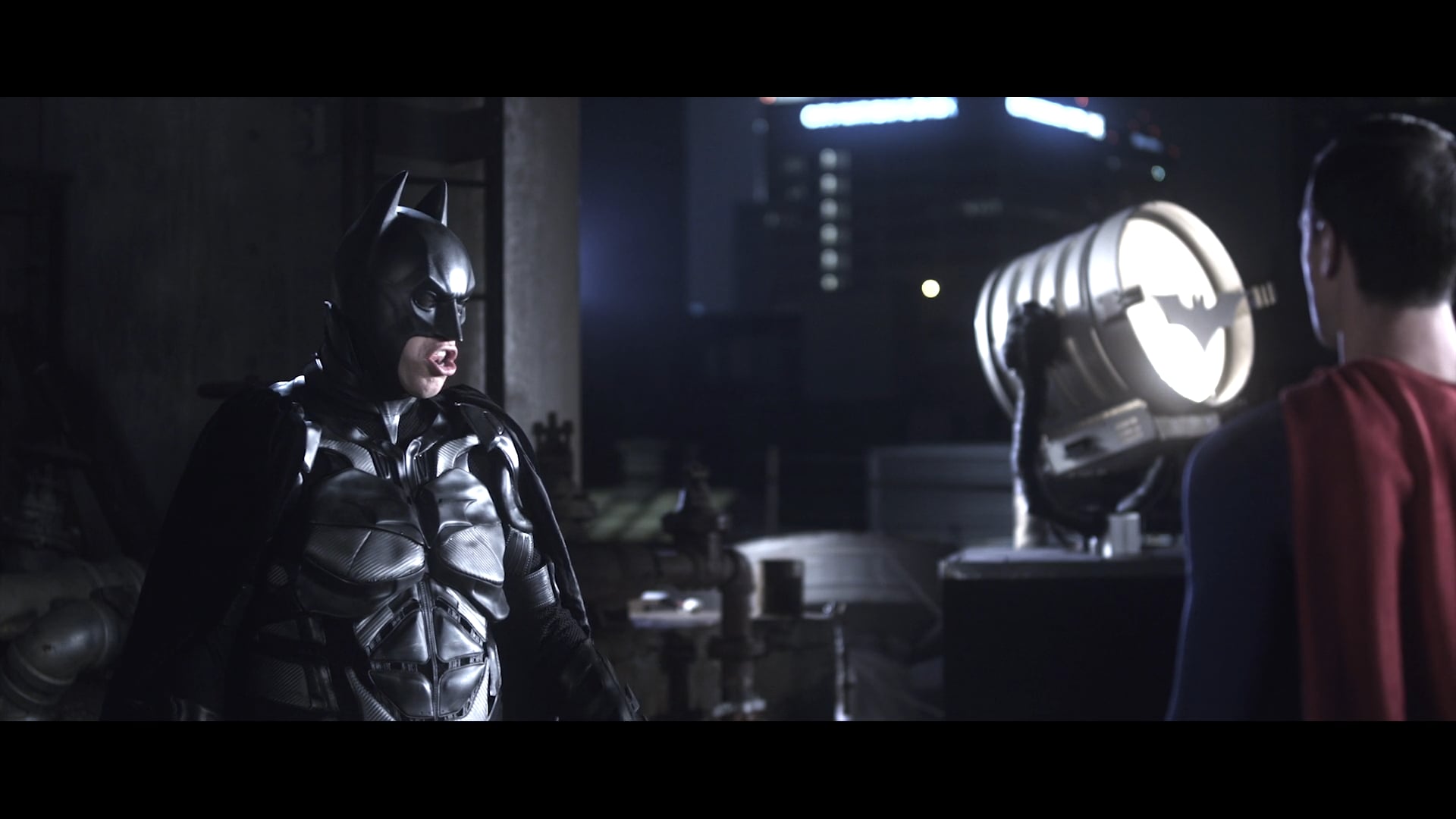 Badman and Superman Team Up