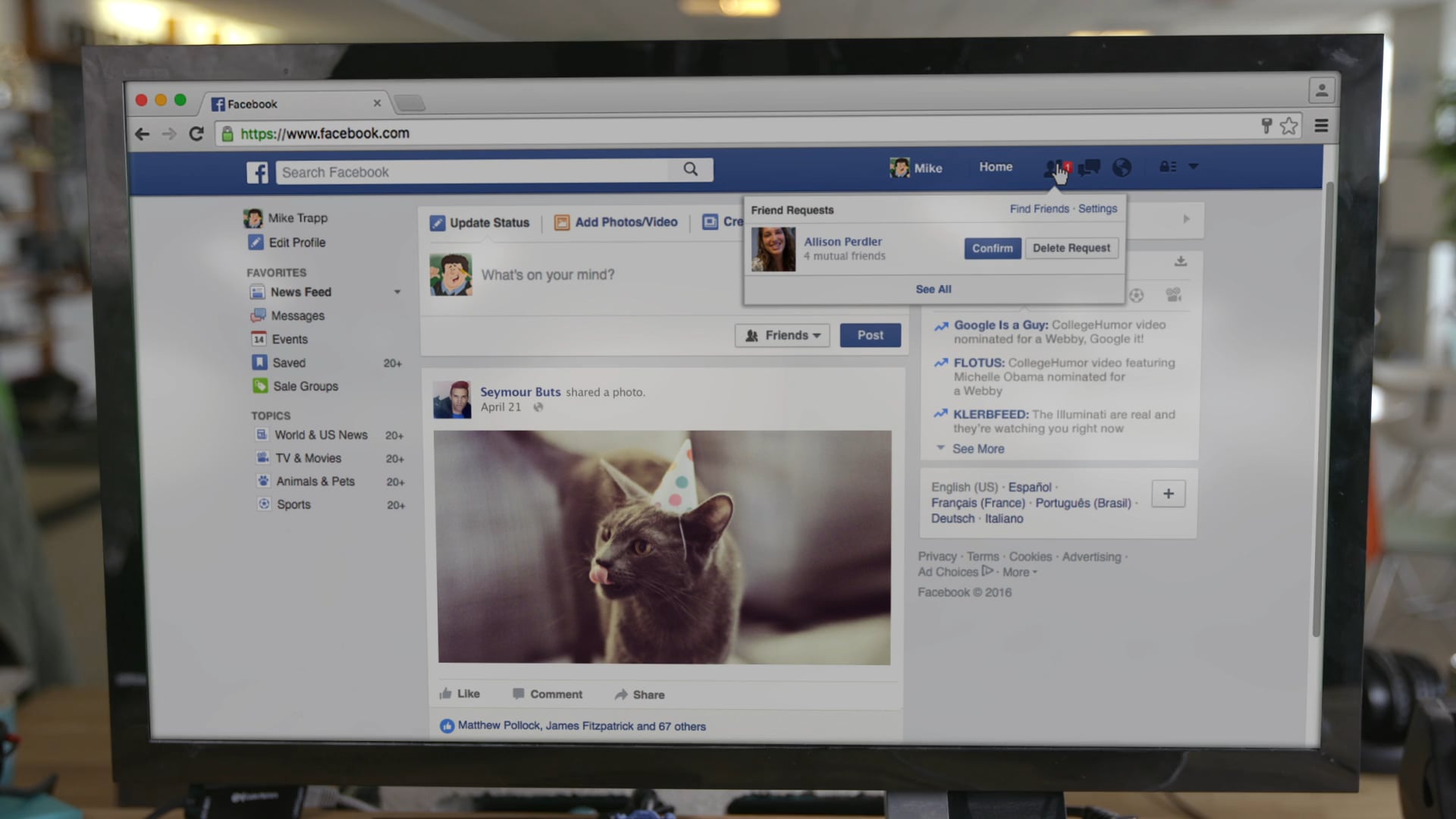 When You Don't Recognize a Friend Request