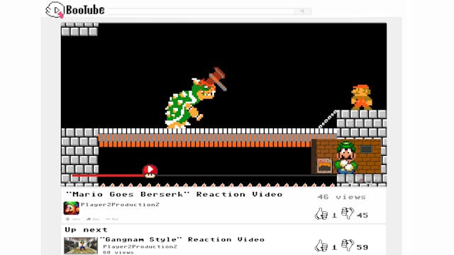 Luigi Reacts to Mario Goes Berserk
