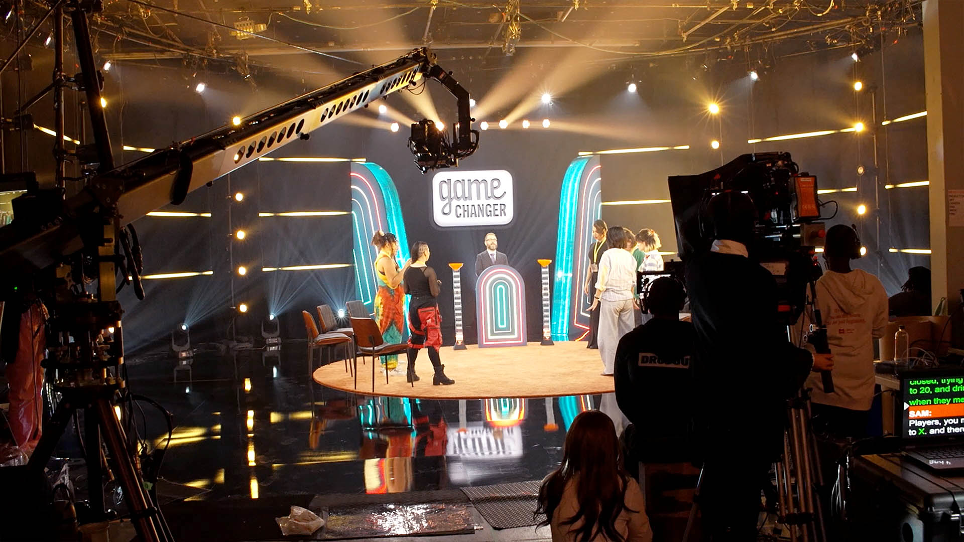 Behind the Scenes of "The Drinking Game"