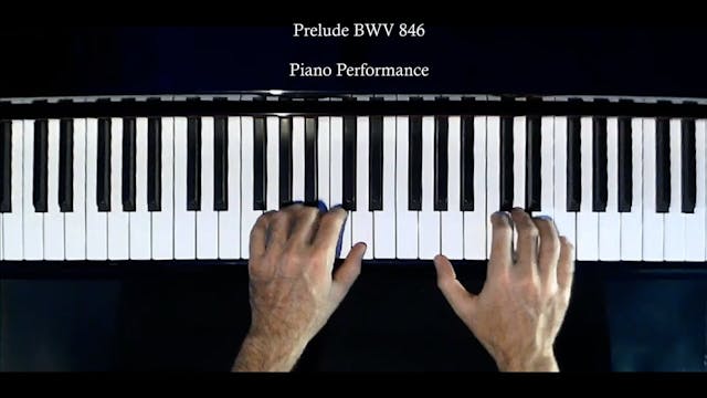 AF Bach Prelude 846 6 Piano and Harpsichord performances