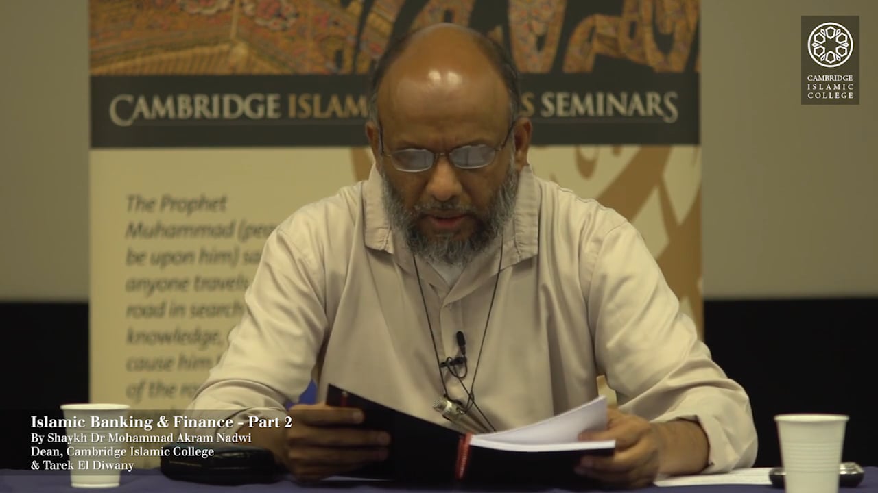 Islamic Banking And Finance-Part2