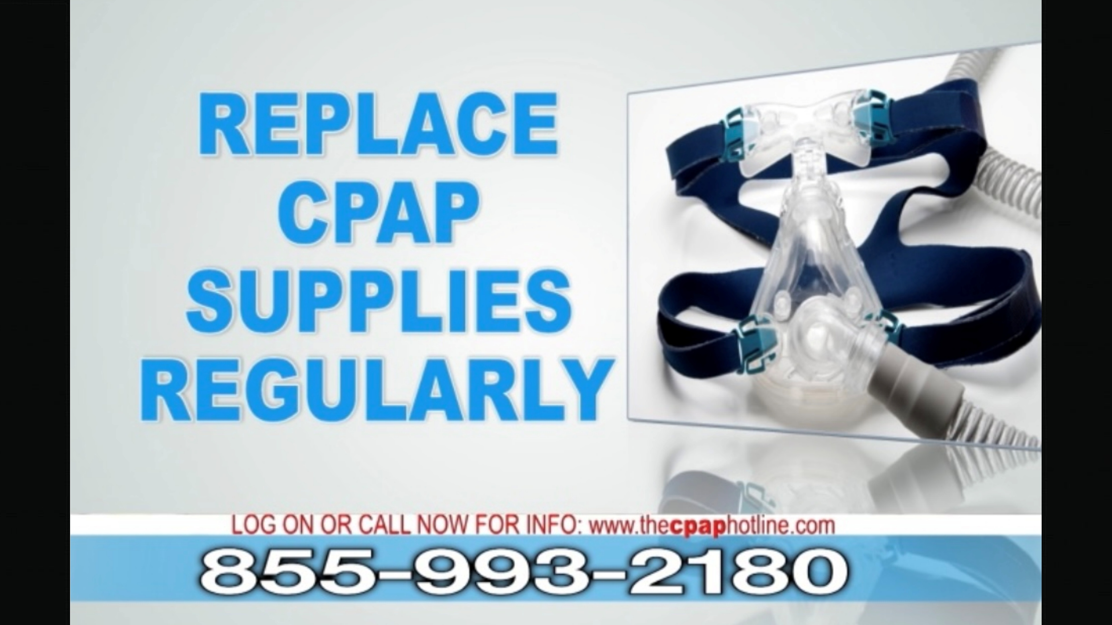 CPAP REPLACMENT EVERY 90 DAYS FOR FOLKS WITH SLEEP APNEA  CALL 855-993-2180