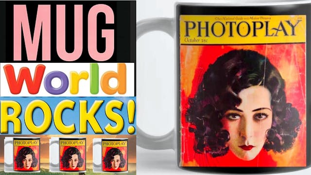 MUG WORLD ROCKS! Photoplay Mug