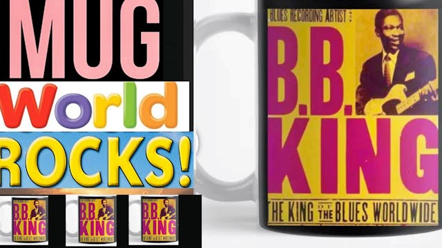 MUG WORLD ROCKS! BB King Mug