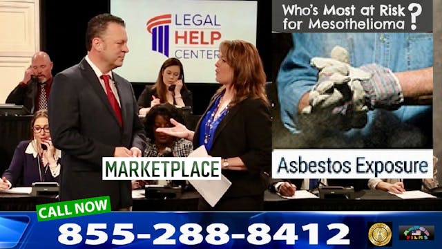 ASBESTOS EXPOSURE? MESOTHELIOMA? LUNG CANCER?  Legal Help Center 855-288-8412