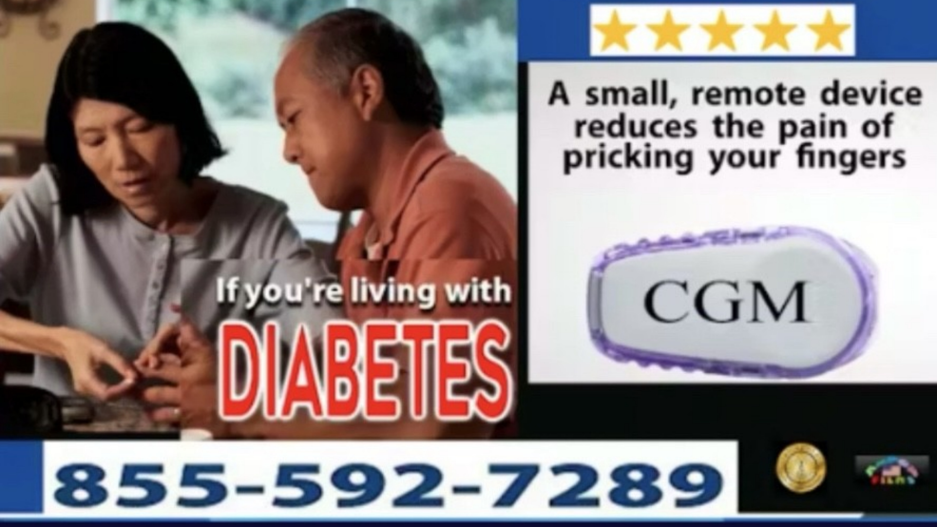 CGM Device for Diabetic Pain