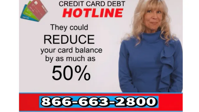 THE CREDIT CARD DEBT HOTLINE 866-663-2800