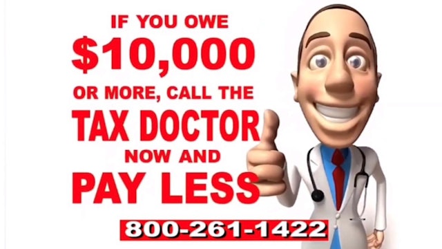THE TAX DOCTOR  1-800-261-1422