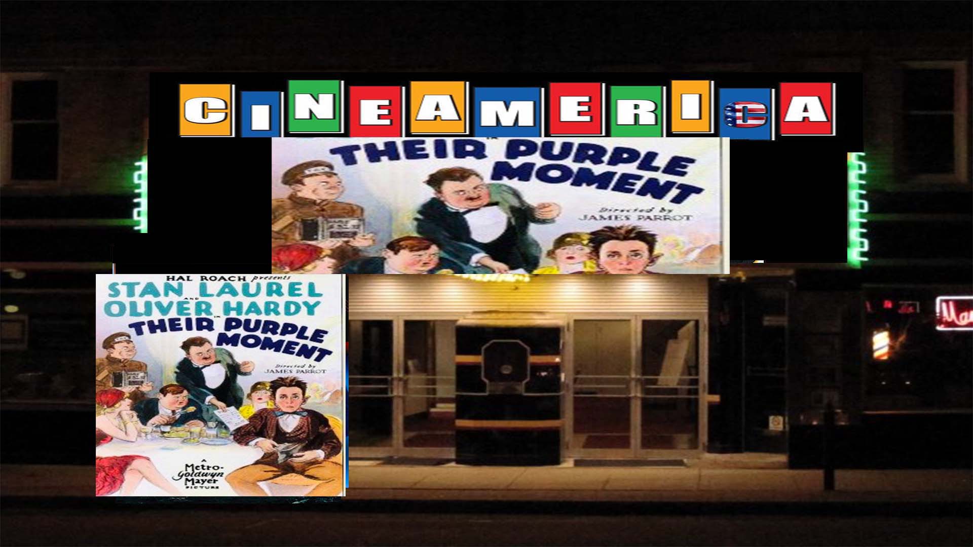 Laurel & Hardy "Their Purple Moment"  (1928)