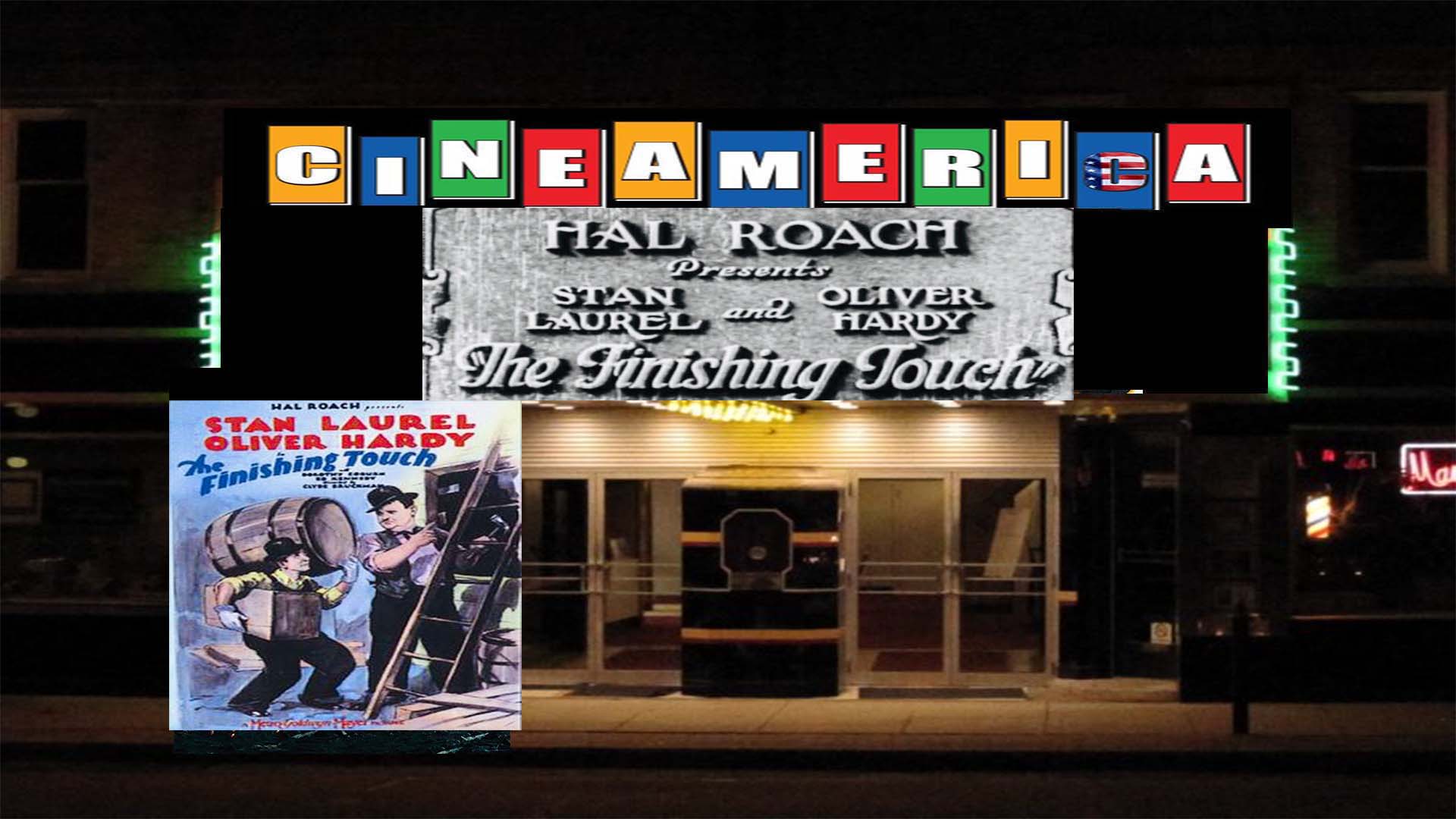 Laurel & Hardy "The Finishing Touch" (1928)