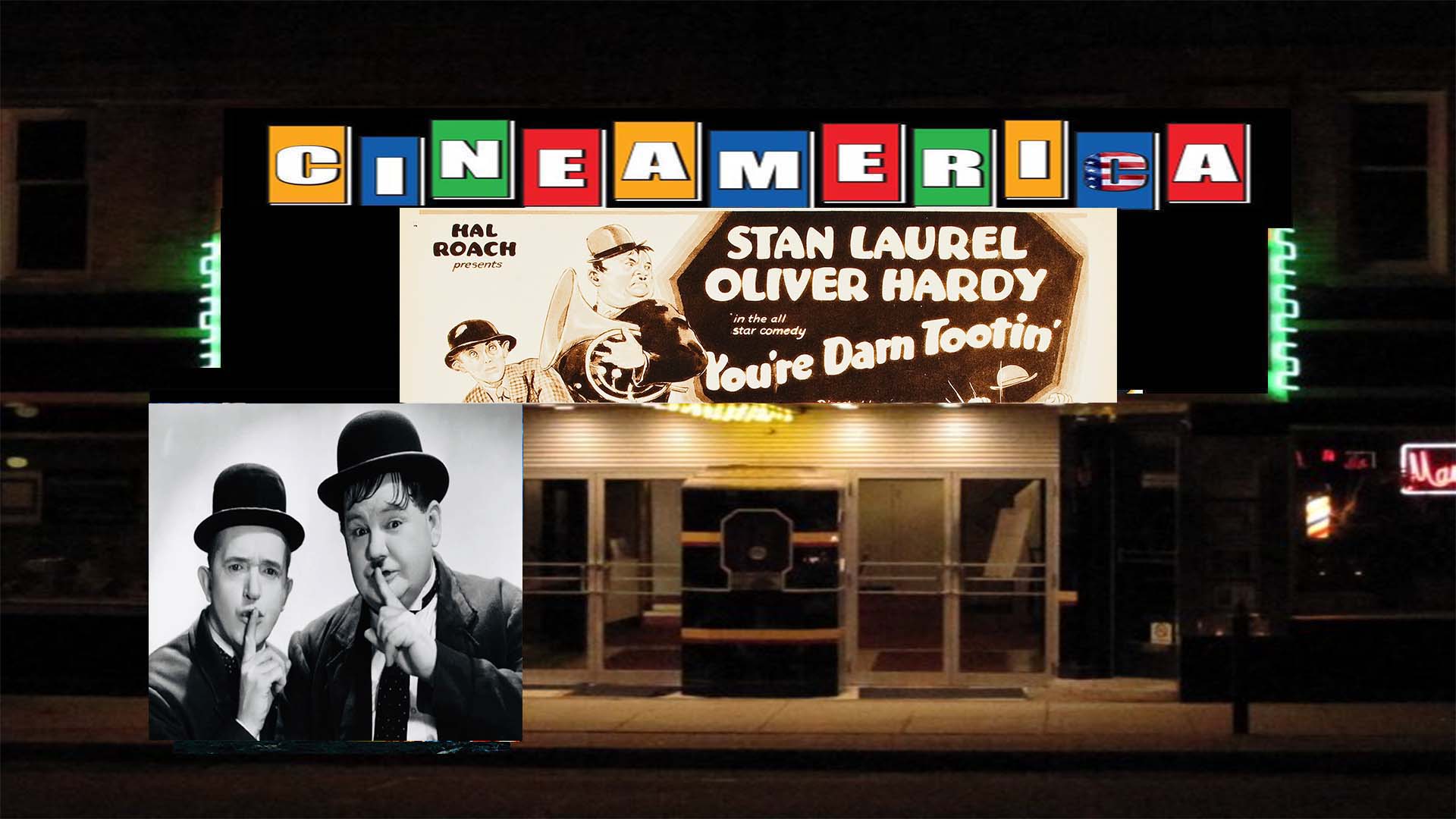 Laurel & Hardy "You're Darn Tootin" (1928)