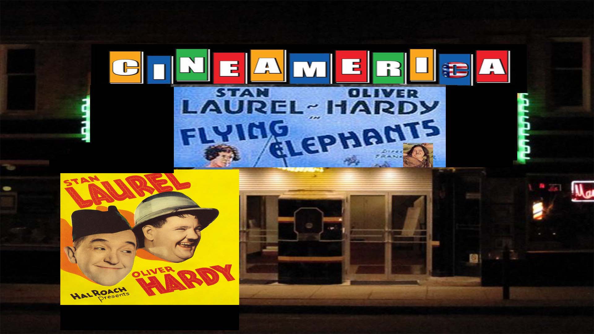 Laurel & Hardy "Flying Elephants" (1928)