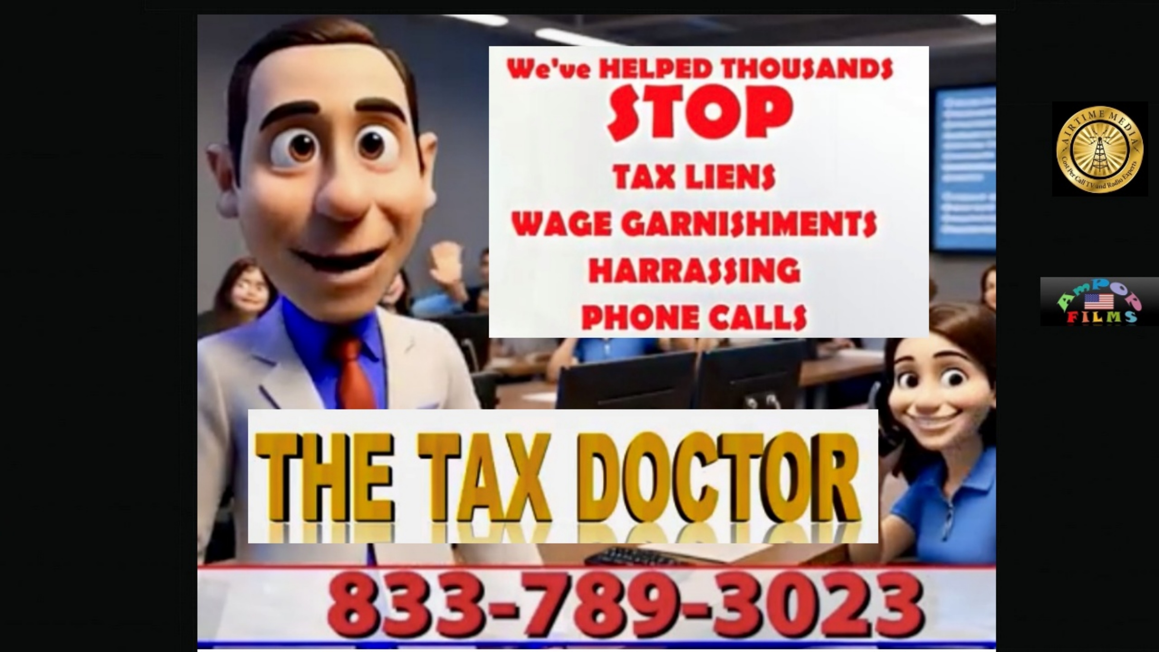 THE REAL TAX DOCTOR 1-833-789-3023