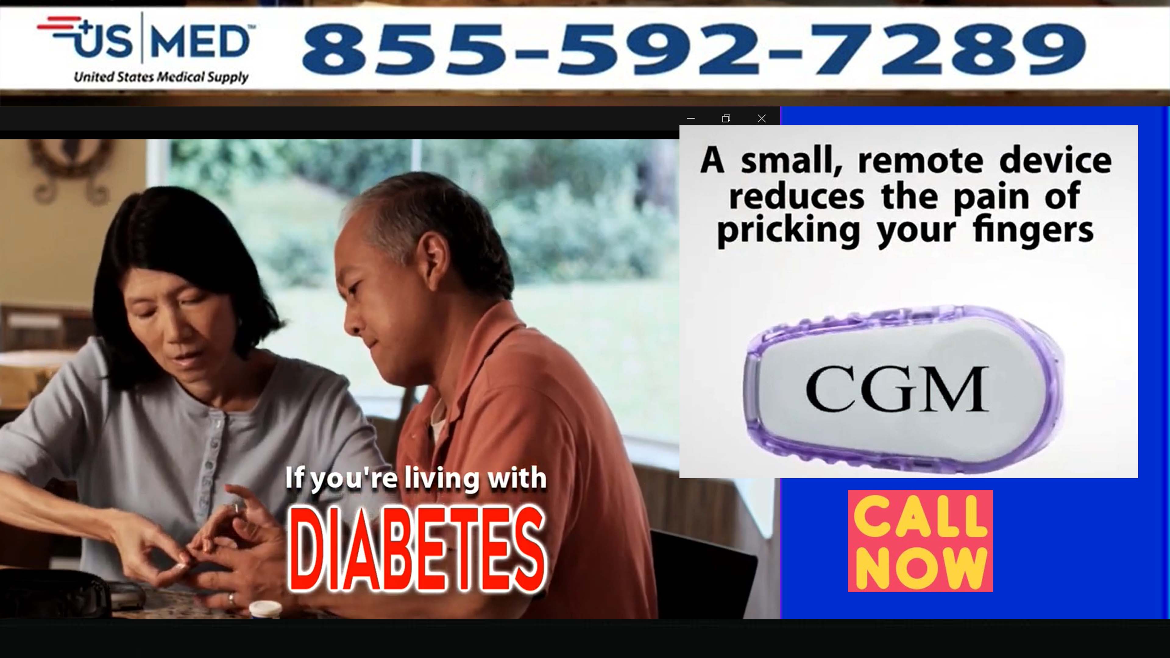 CGM DEVICE FOR DIABETIC PAIN