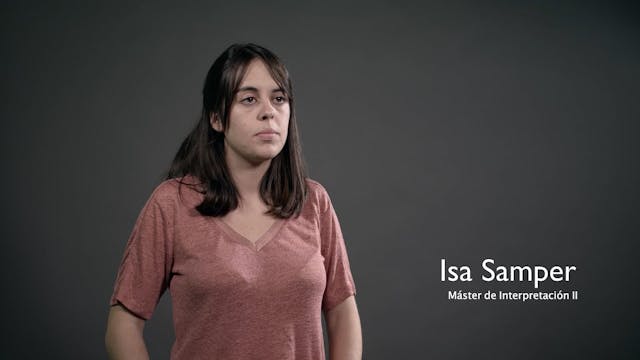 Isa Samper Prácticas Interpretación...