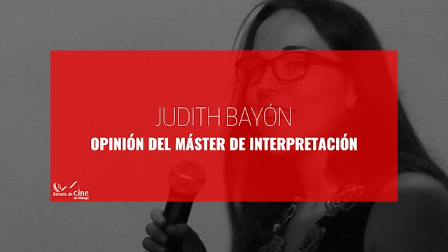 Opinión de Judith Bayón sobre el Máster de Interpretación