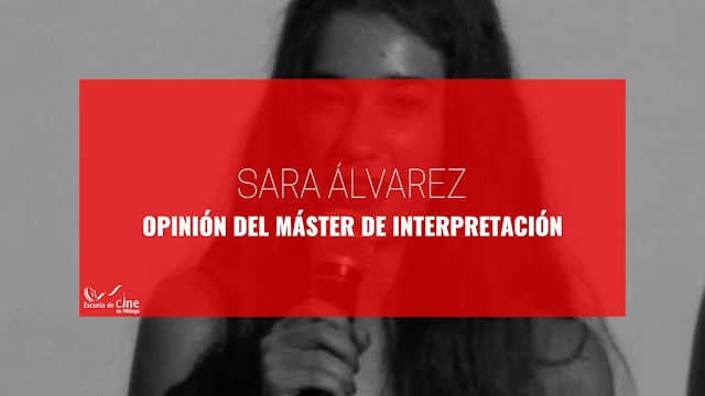 Opinión de Sara Alvarez sobre el Máster de Interpretación