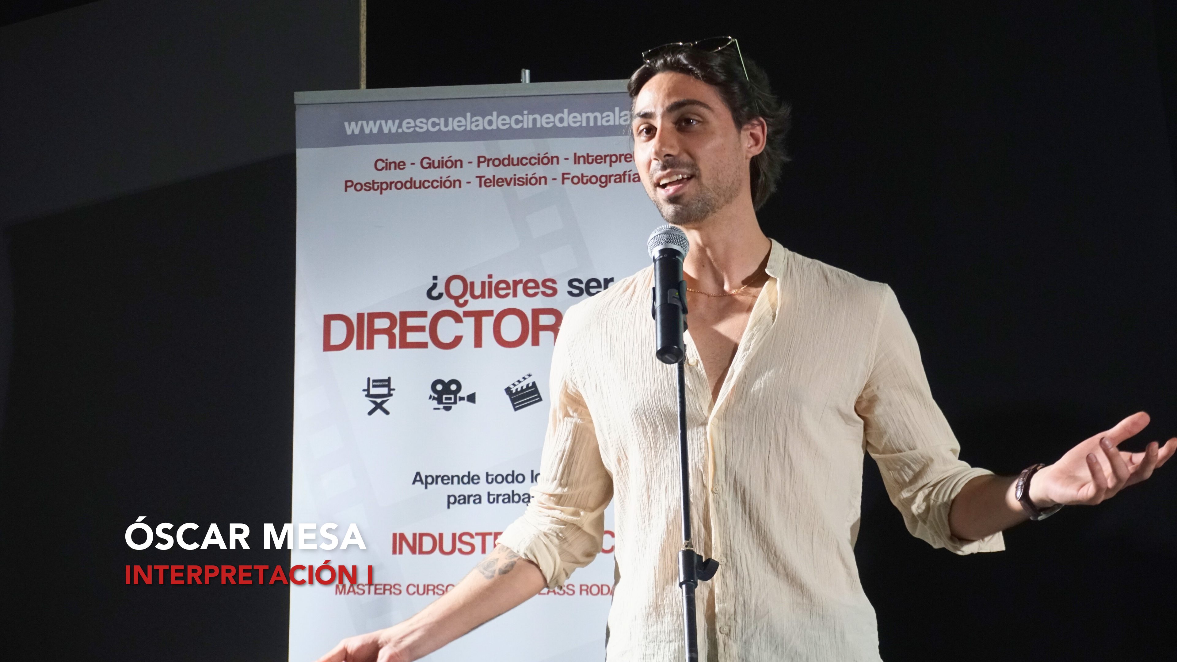 Reseña de Oscar Mesa, alumno de Interpretación I