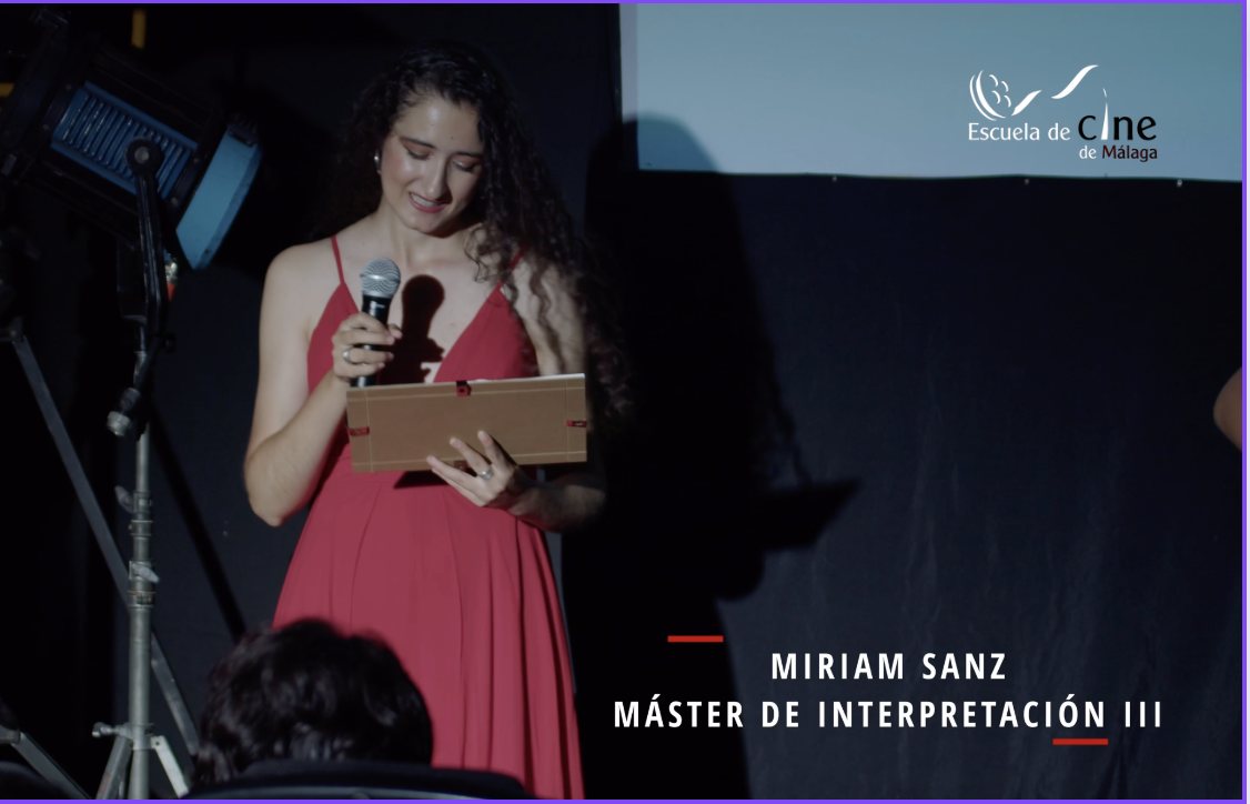 Opinión de Miriam Sanz sobre el Máster de Interpretación ante la cámara
