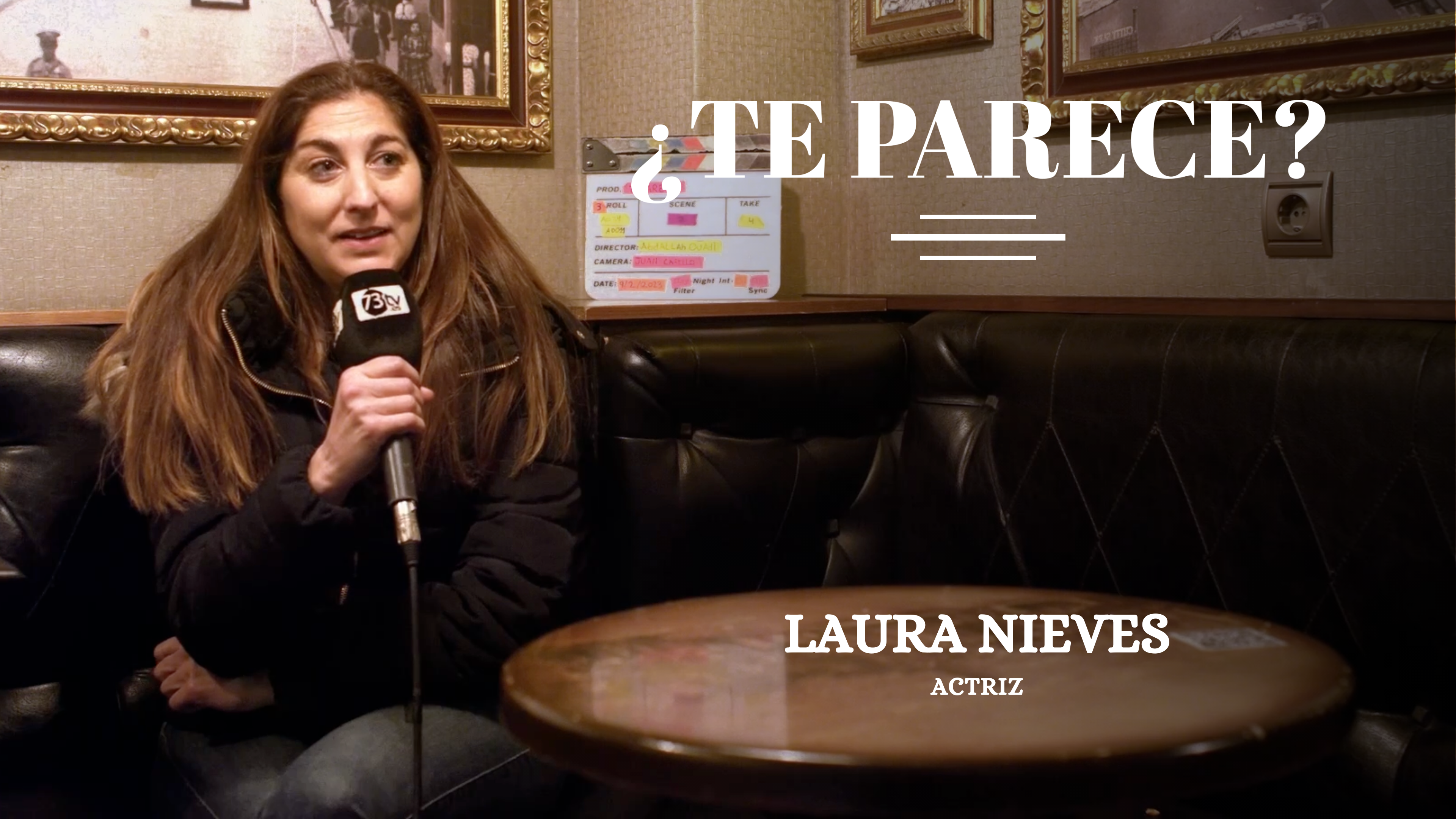 Entrevista a Laura Nieves, actriz en "Te Parece"