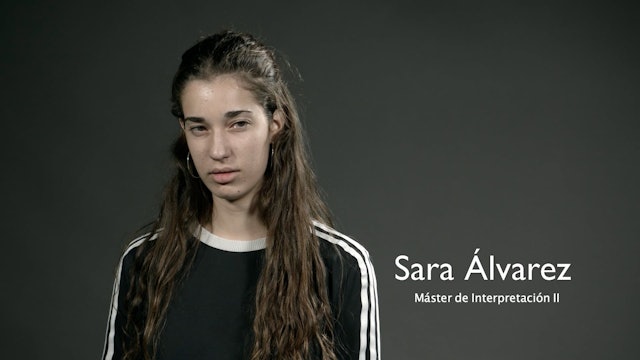 Sara Álvarez Prácticas Interpretación Autoevaluacion Escuela Cine Malaga