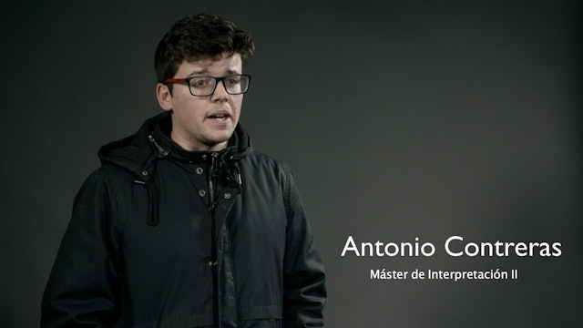 Antonio Contreras Prácticas Interpretación Autoevaluacion Escuela Cine Málaga