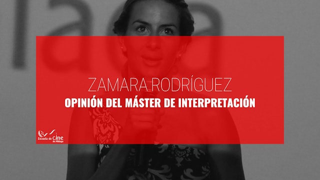 Opinión de Zamara Rodriguez sobre el Máster de Interpretación