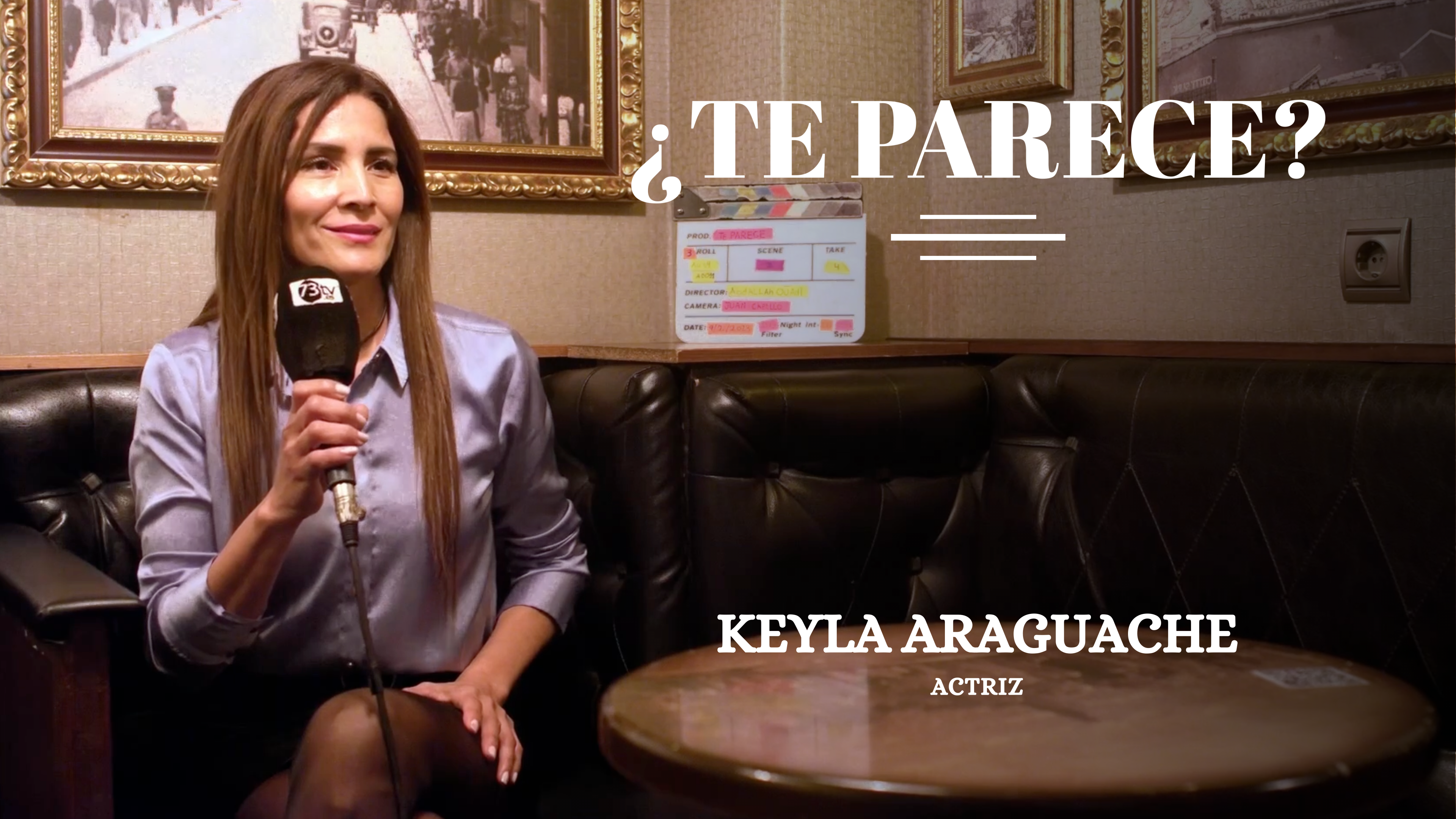 Entrevista a Keyla Araguache, actriz en "Te Parece"