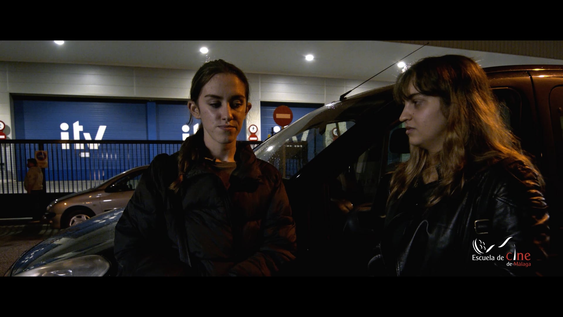 Vicky Díaz y Laura Barrones Prácticas Interpretación Escuela de Cine de Málaga