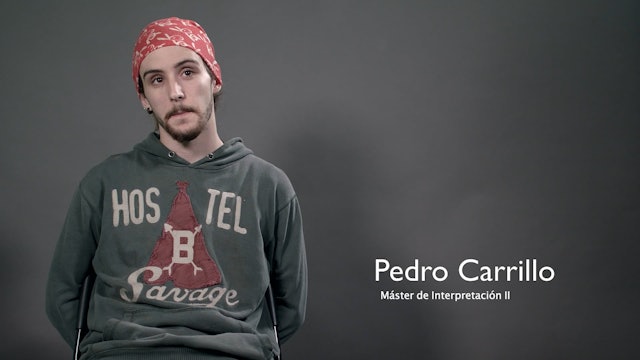 Pedro Carrillo Prácticas Interpretación Escuela de Cine de Malaga