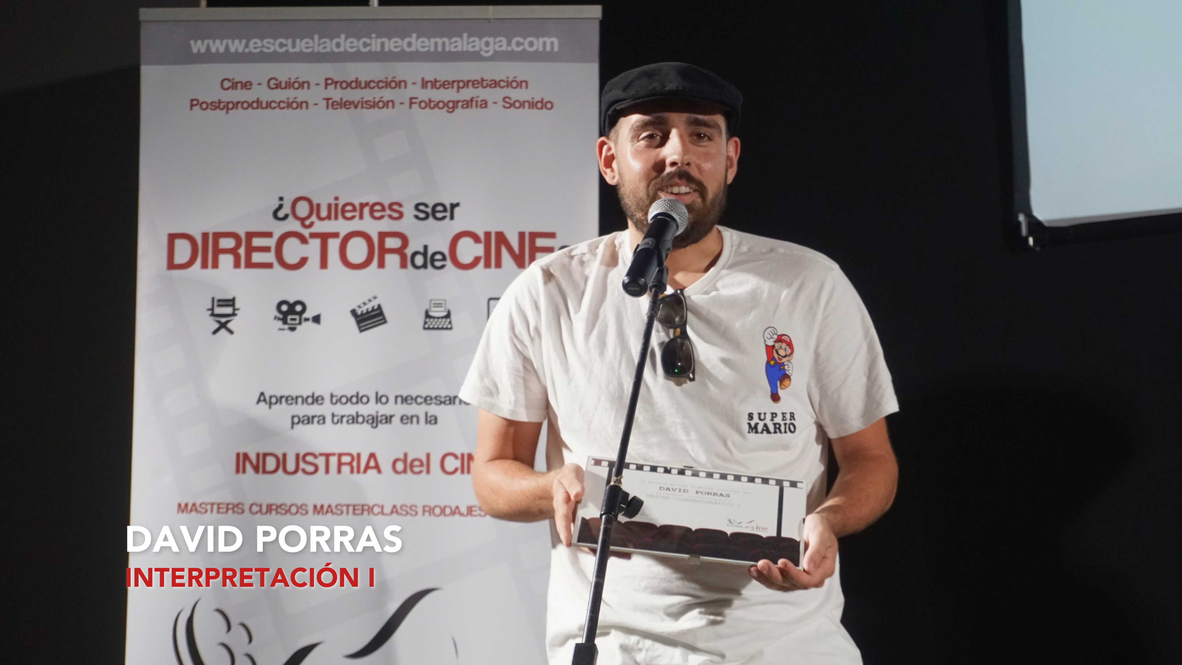 Reseña de David Porras, alumno de Interpretación II