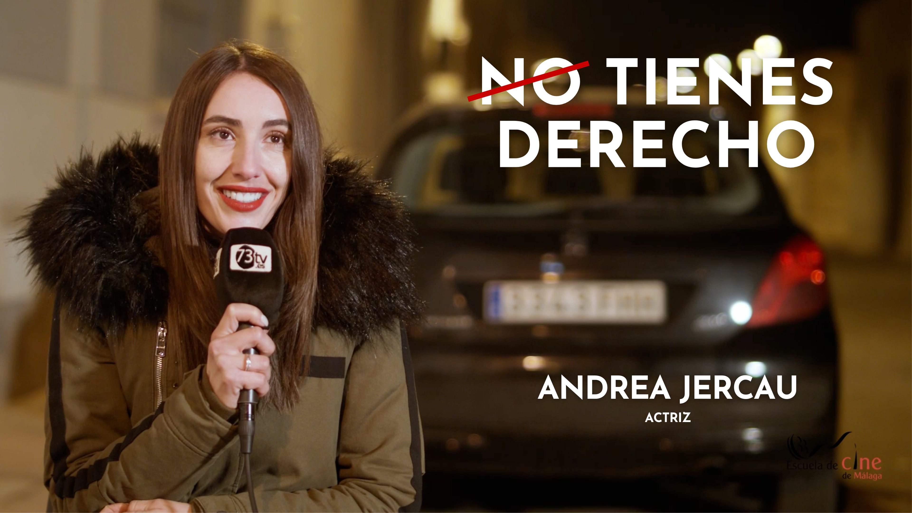Entrevista a Andrea Jercau, actriz en "No tienes derecho"