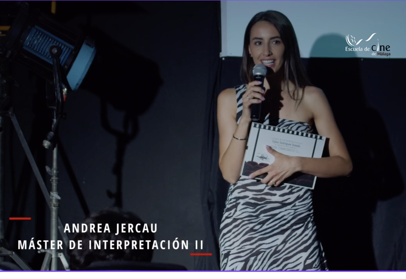 Opinión de Andrea Jercau sobre el Máster de Interpretación ante la cámara