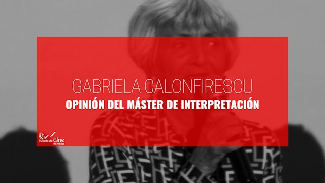 Opinión de Gabriela Calomfirescu sobre el Máster de Interpretación