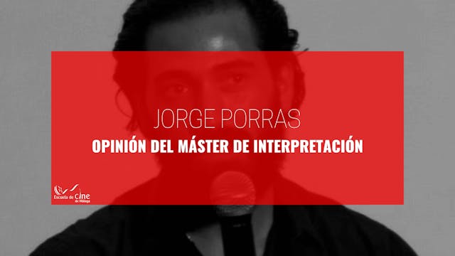 Opinión de Jorge Porras sobre el Más...