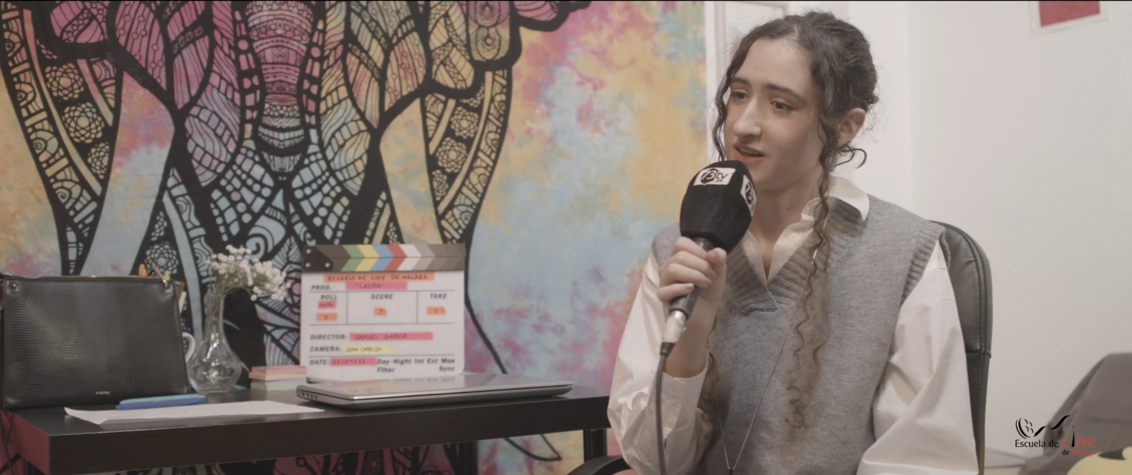 Making of Laura, Actriz, Miriam Sanz