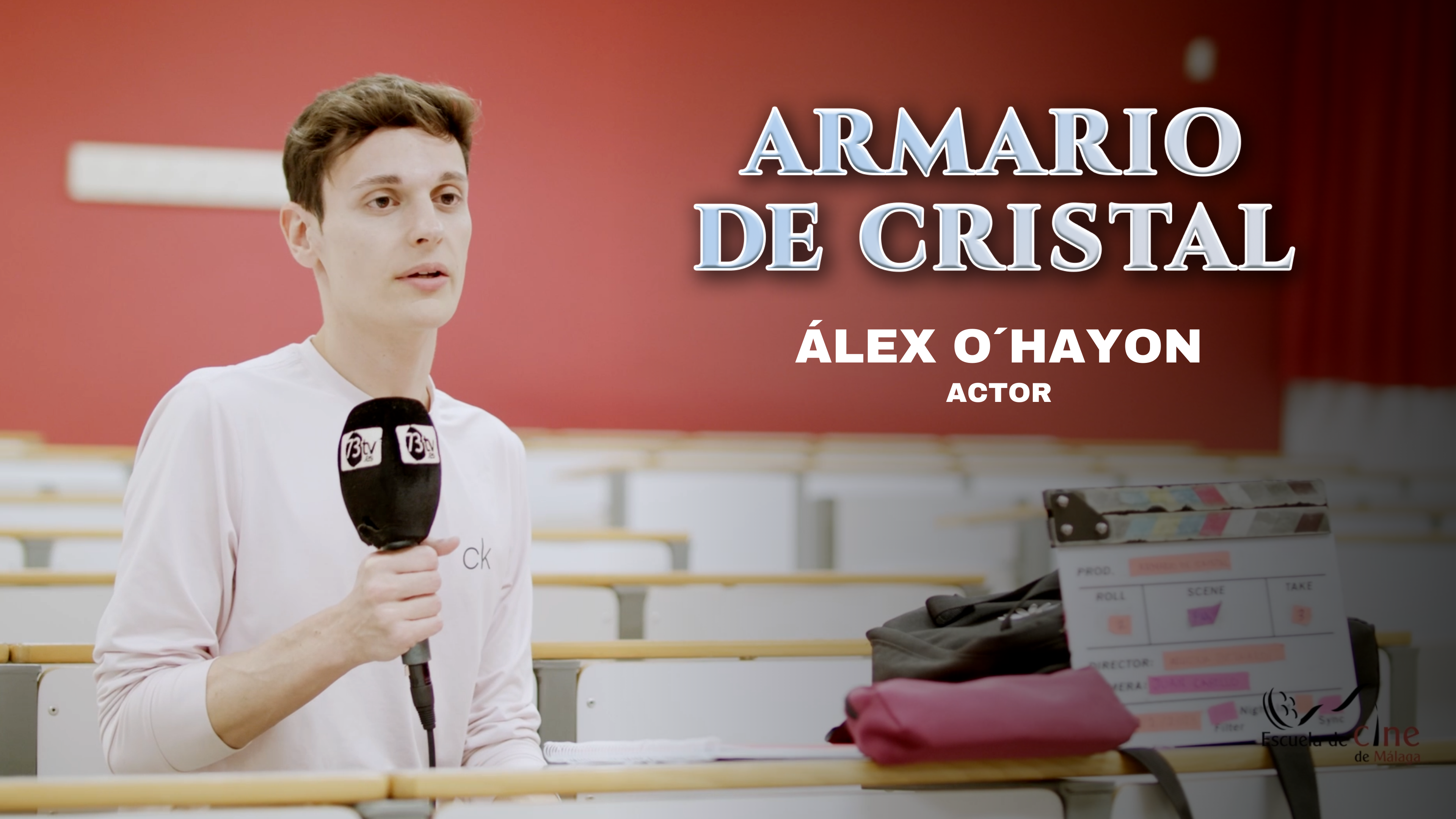 Entrevista a Álex O´Hayon, actor en "Armario de Cristal"