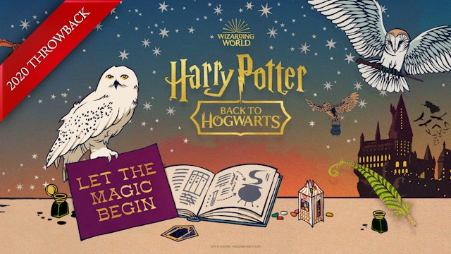 Throwback to 2020 #BackToHogwarts - Harry Potter™ Film Concert Series 