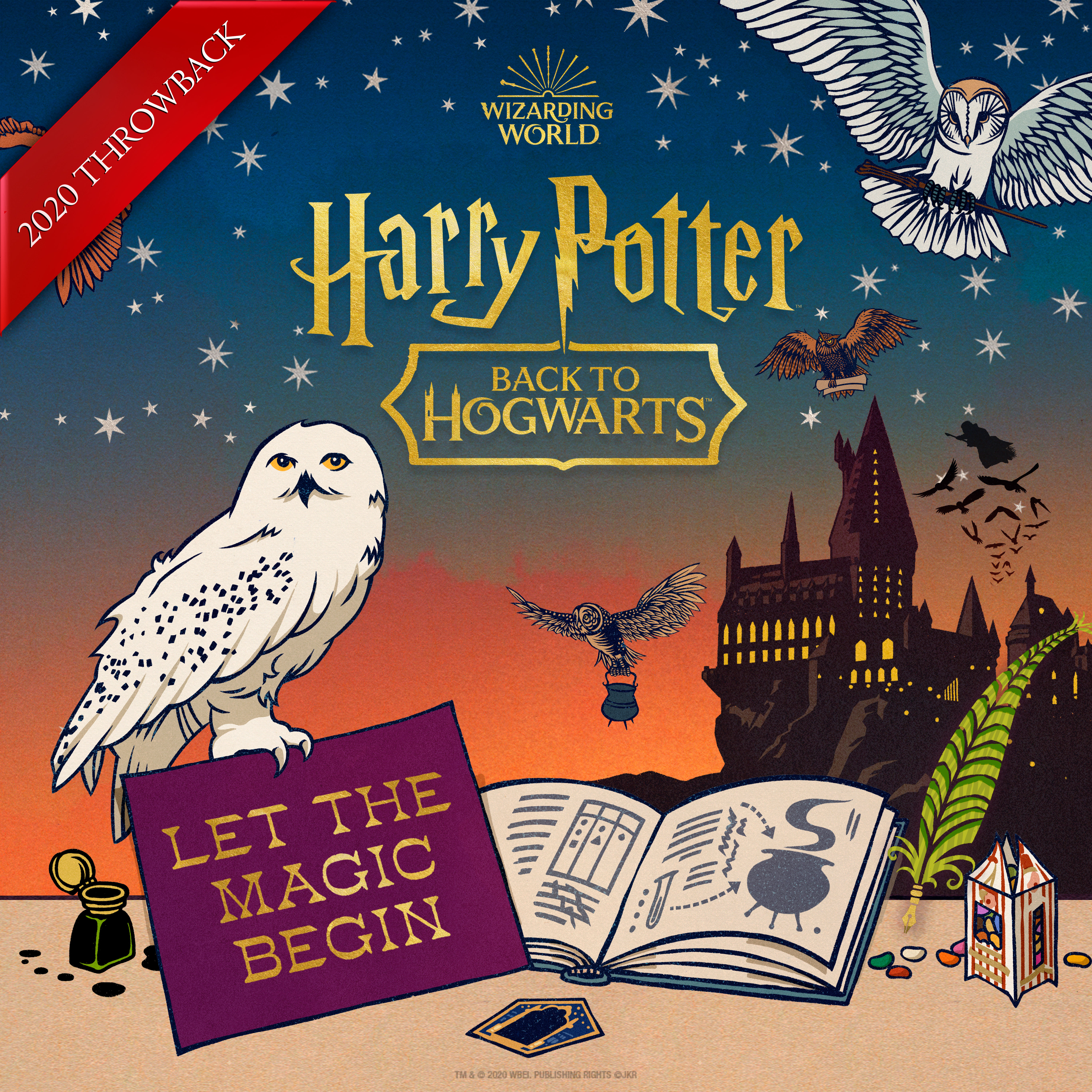 Throwback to Back to Hogwarts™ 2020 - Around The World at Home