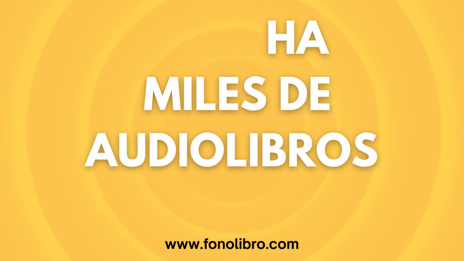 Campaña de Fonolibro para Nov 2025