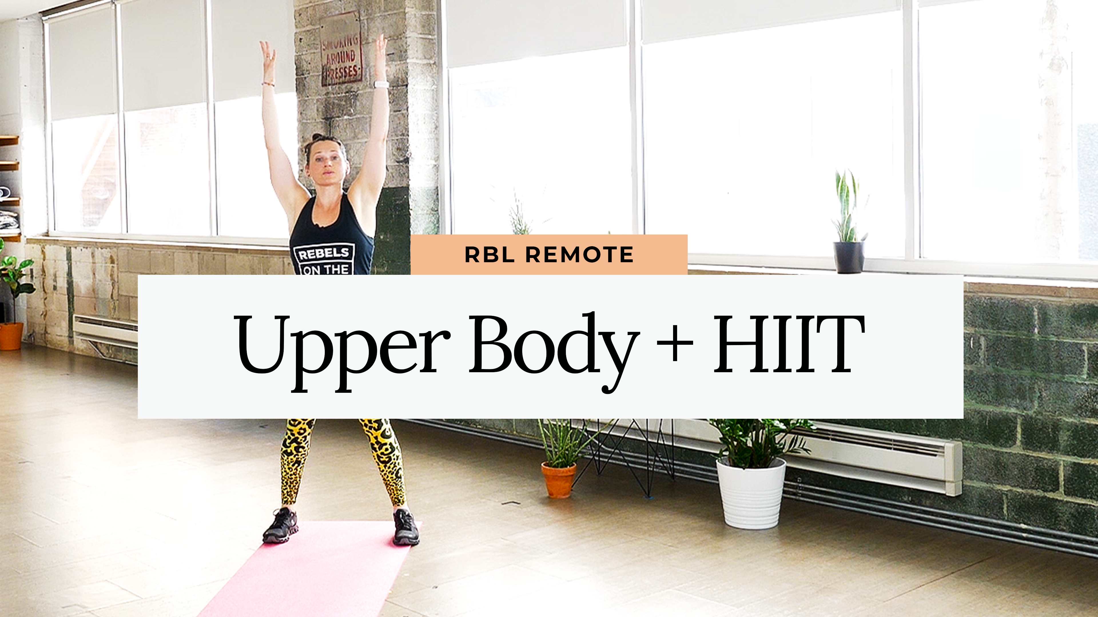 Upper Body + HIIT with Melissa